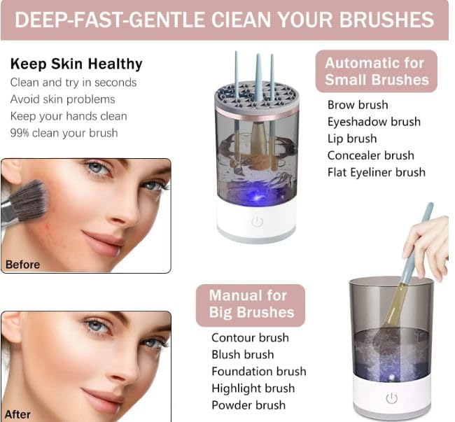 Electric Makeup Brush Cleaner