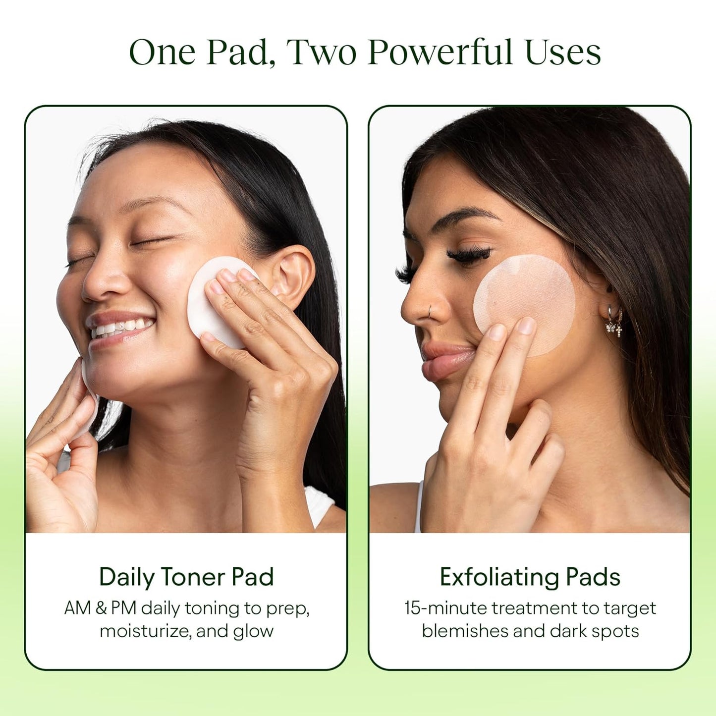 Toning Polish Pads - Korean Skincare (100 count)