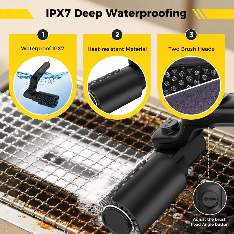 Upgradable Electric Grill Brush