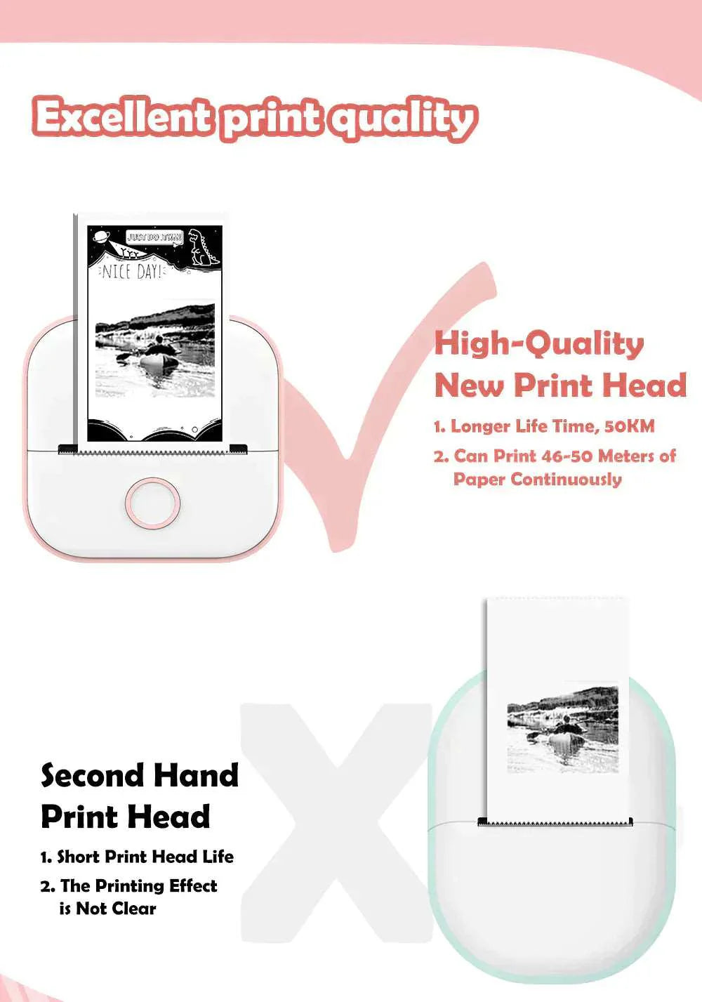 Inkless Sticker Printer