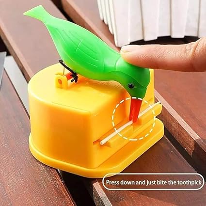 Portable Bird-Shaped Toothpick Dispenser-Automatic