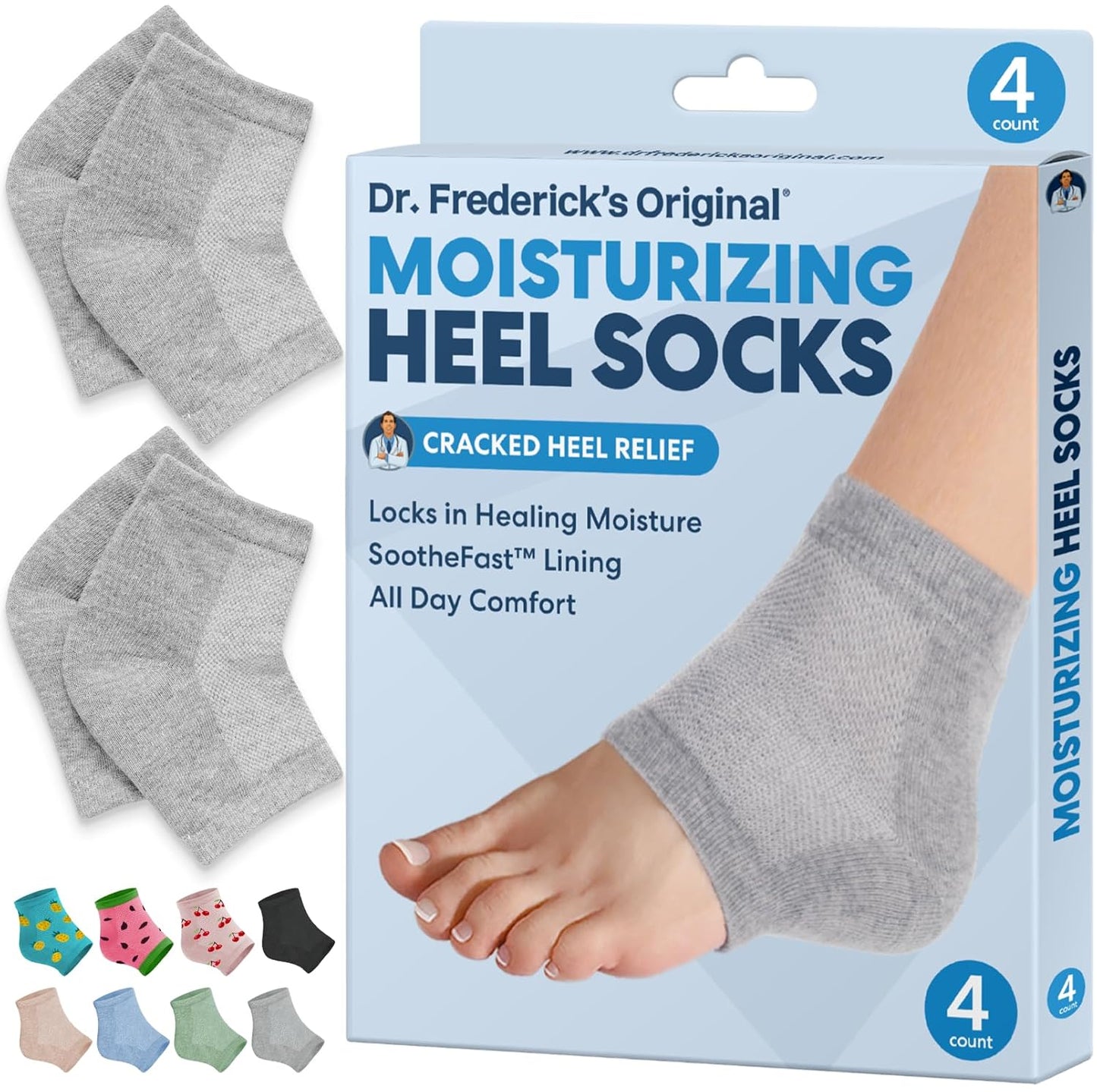 Moisturizing Heel Socks For Cracked Heel Treatment