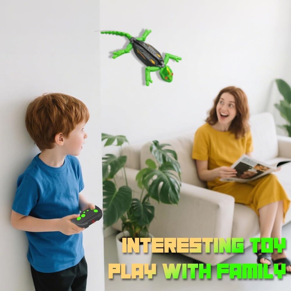 Wall Climbing RC Chameleon Toy