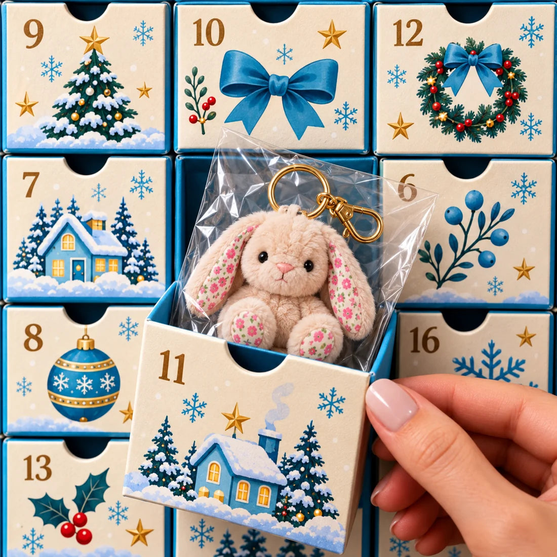 Fastgad™ 24-Day Plush Advent Calendar