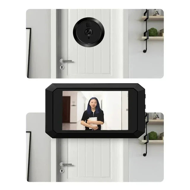 Smart WiFi Peephole Video Camera(Home Security)