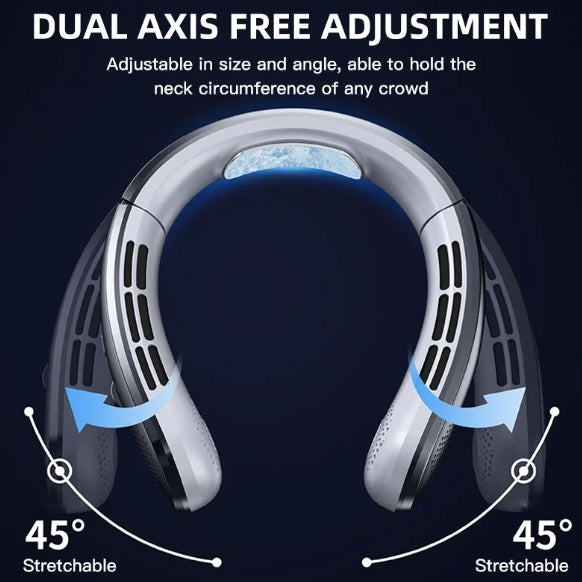 Mini Portable Neck Fan(360° Noiseless)