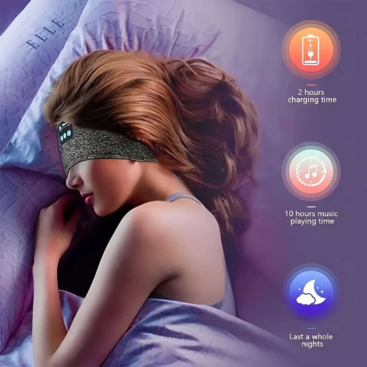 Nightband™ - Bluetooth Sleeping Headband