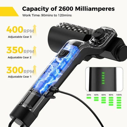 Upgradable Electric Grill Brush