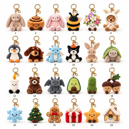 Fastgad™ 24-Day Plush Advent Calendar