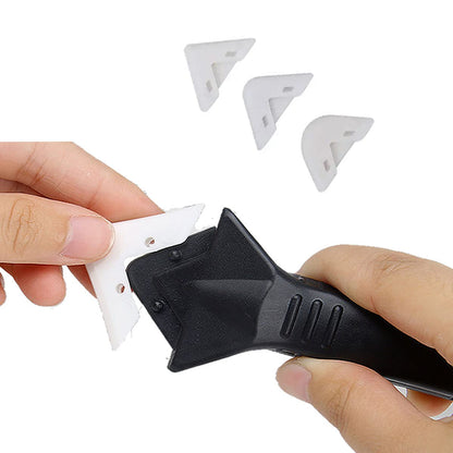 9 in 1 Silicone Caulking Finishing Tools - Silicone Sealant Grout Finishing Mould Scraper Remover Trowel for Bathroom Kitchen Window Sink Joint Corner