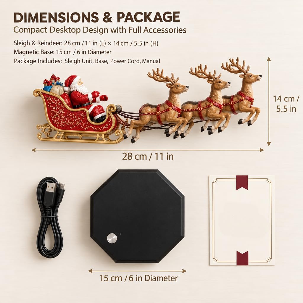 Levitating Santa Sleigh