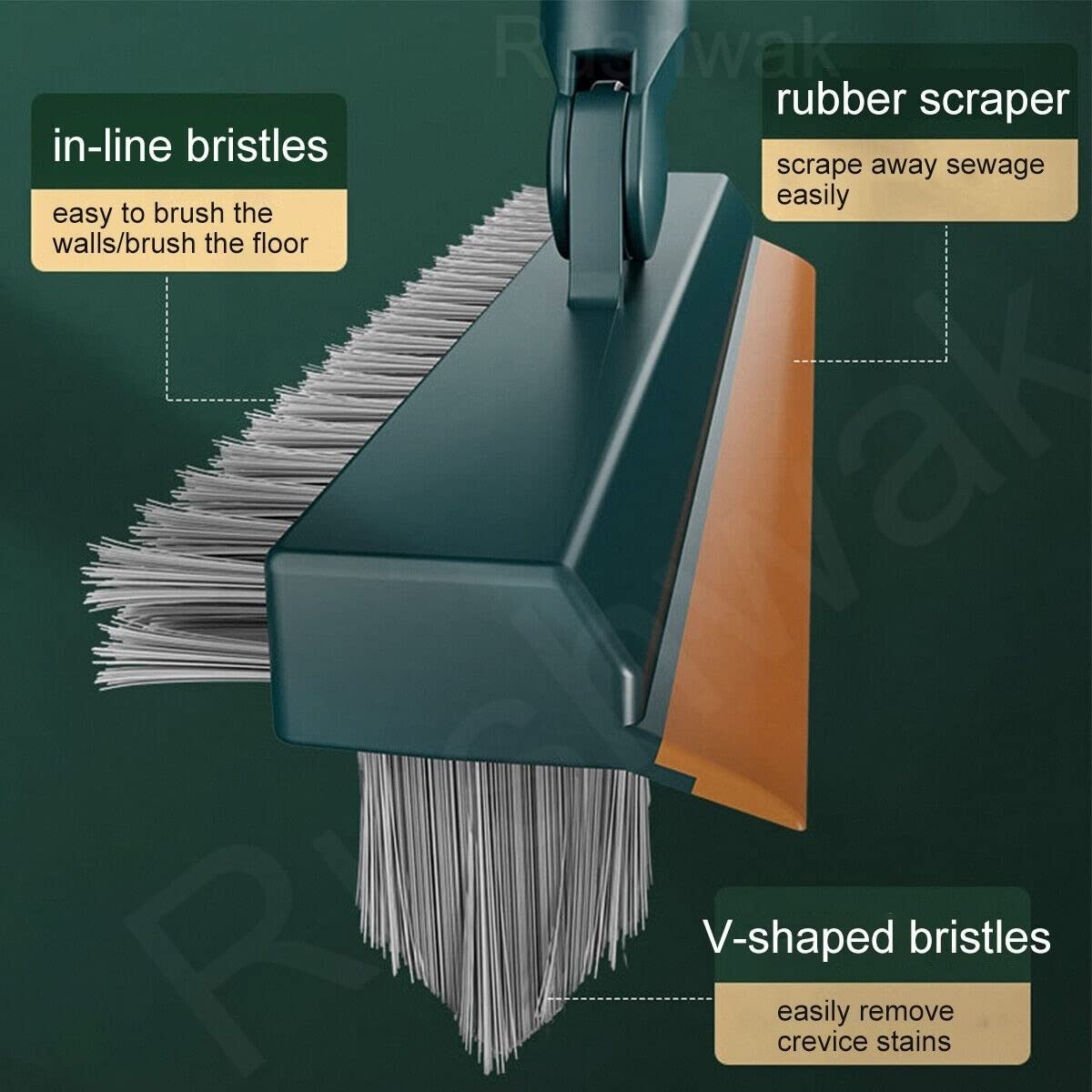 3 in 1 Cleaning Brush (180° Rotate)