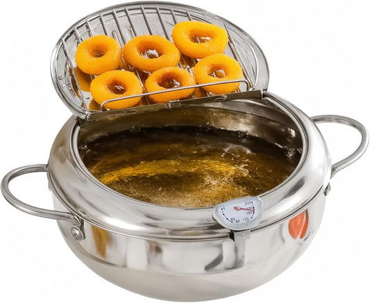 Deep Fryer Pot with Thermo