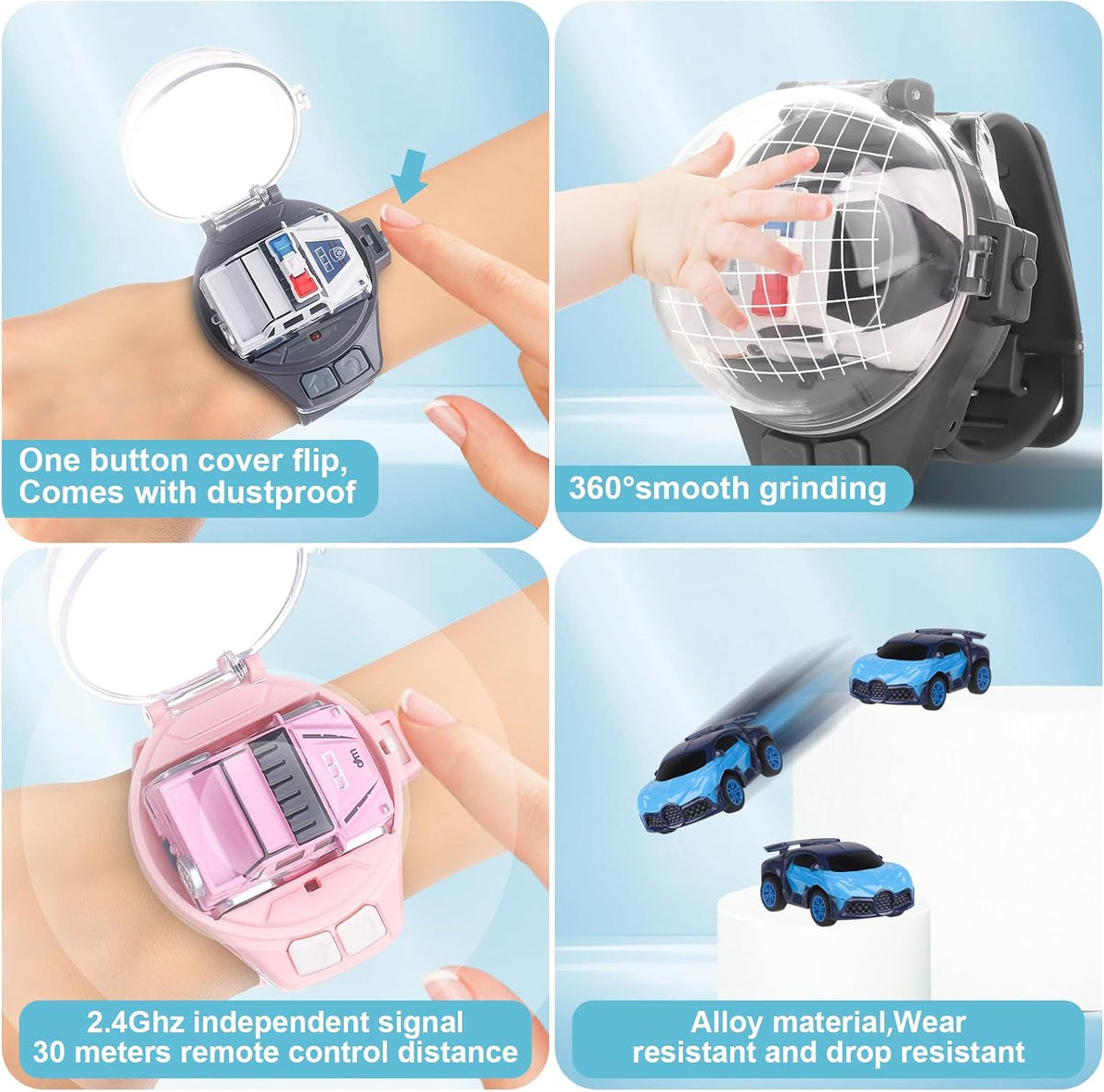 Watch Remote Control Car Toy for Kids