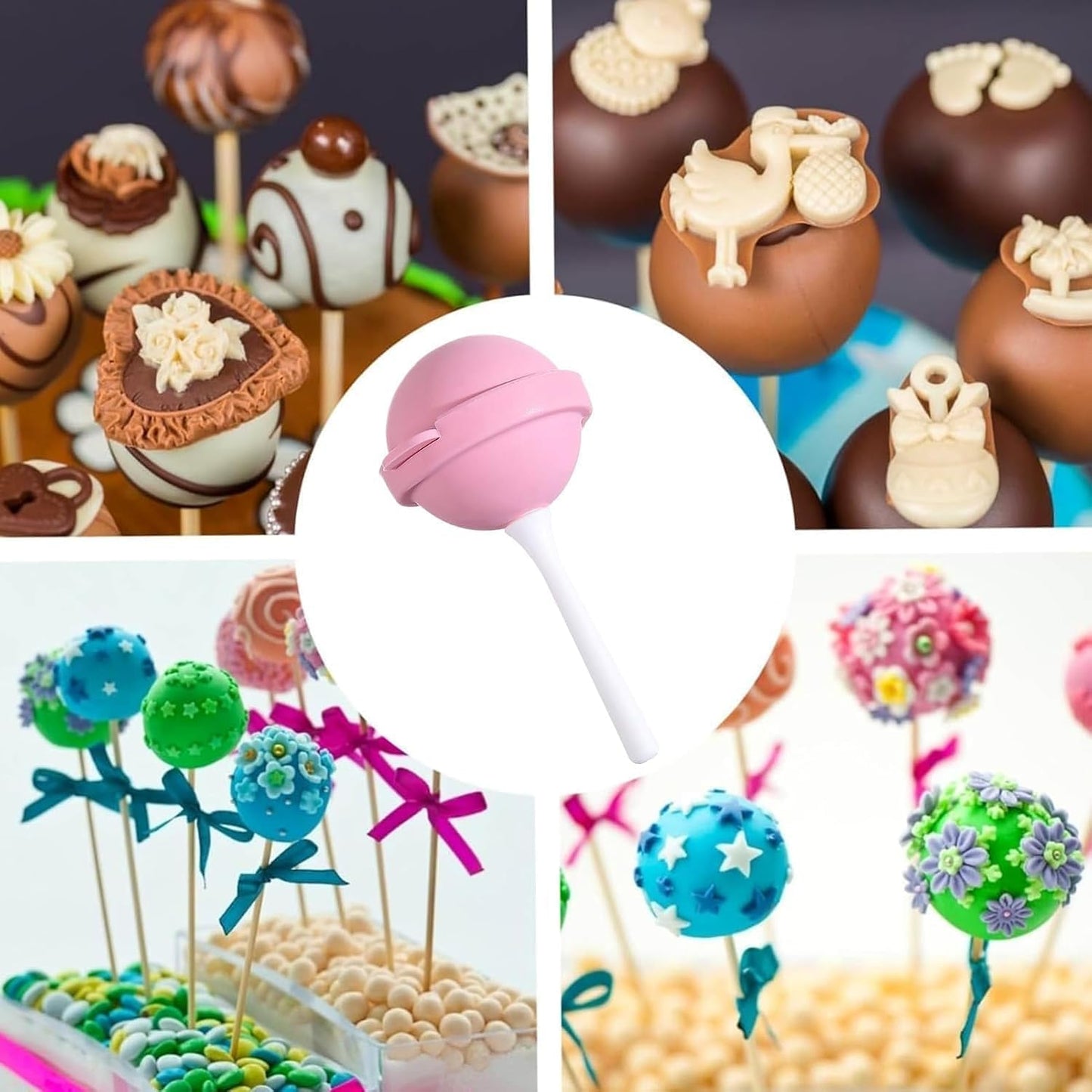 Lollipop Ice Cream Maker, Homemade Popsicle Molds