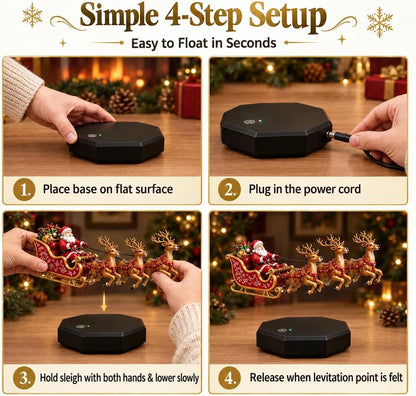 Levitating Santa Sleigh