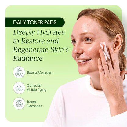 Toning Polish Pads - Korean Skincare (100 count)