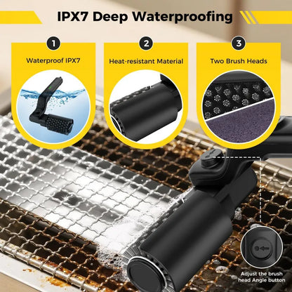 Upgradable Electric Grill Brush