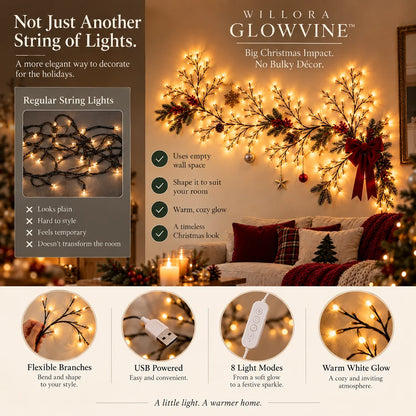 Christmas Wall Light for Cozy Homes