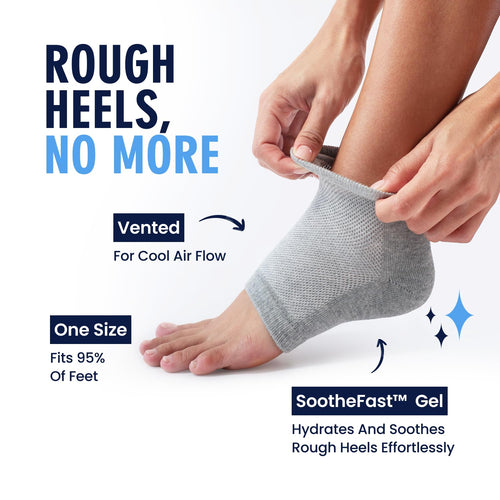 Moisturizing Heel Socks For Cracked Heel Treatment