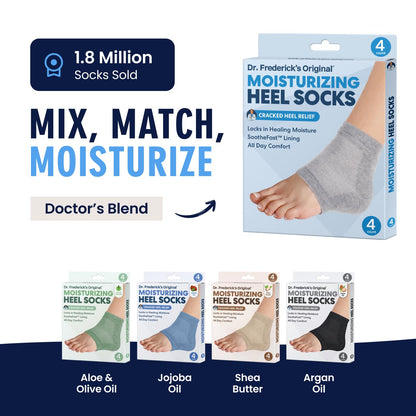 Moisturizing Heel Socks For Cracked Heel Treatment