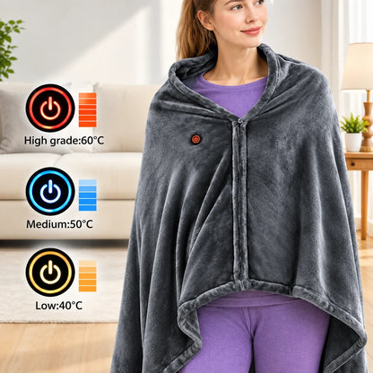 USB Heated Wearable Blanket
