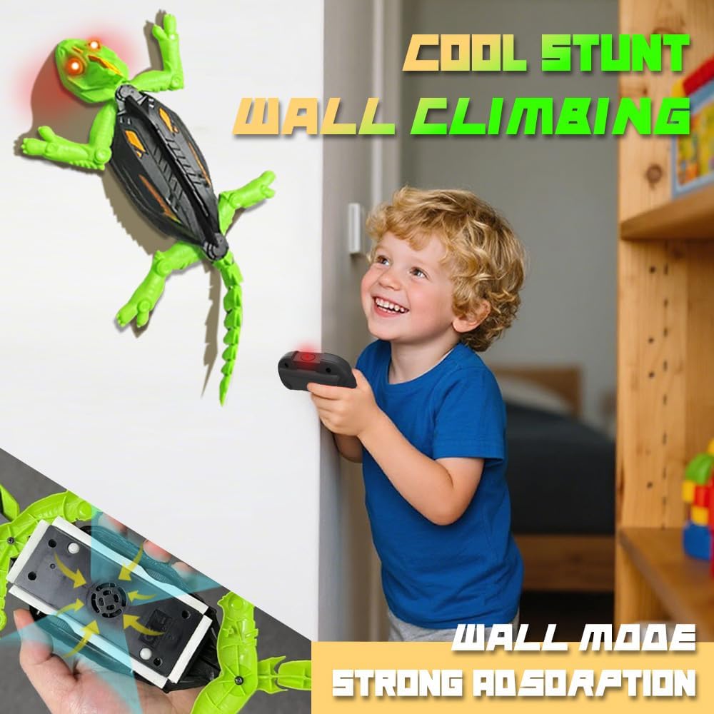 Wall Climbing RC Chameleon Toy