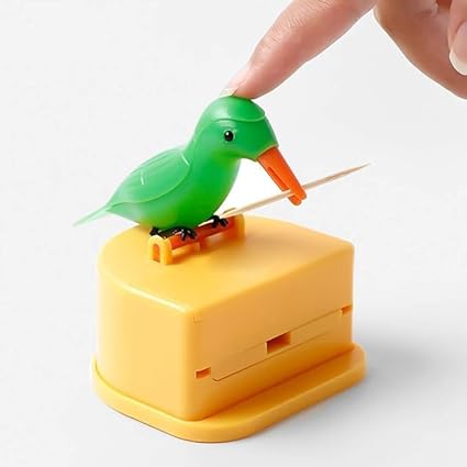 Portable Bird-Shaped Toothpick Dispenser-Automatic