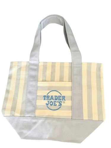 Trader Jo Tote Bag Pastel Stripes 2026(4 pcs)