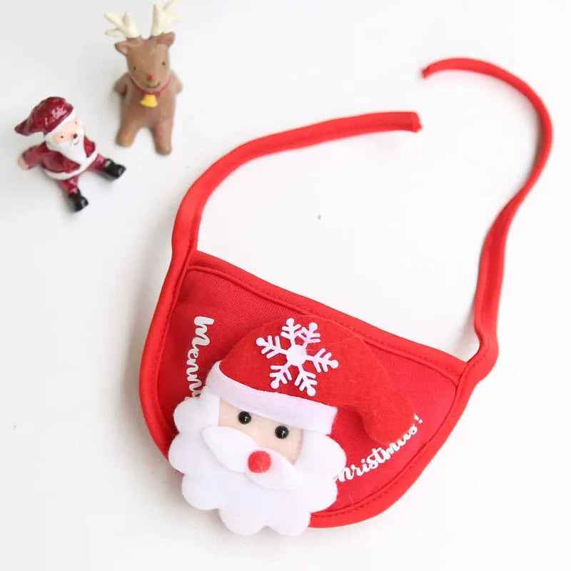 Holiday Pet Outfit ( Hat + Scarf )