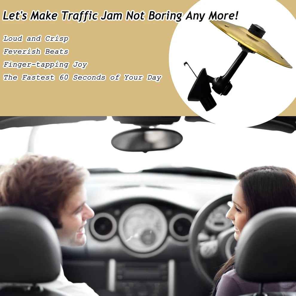 Car Cymbal Air Vent Mini Drum BeatRide Pro