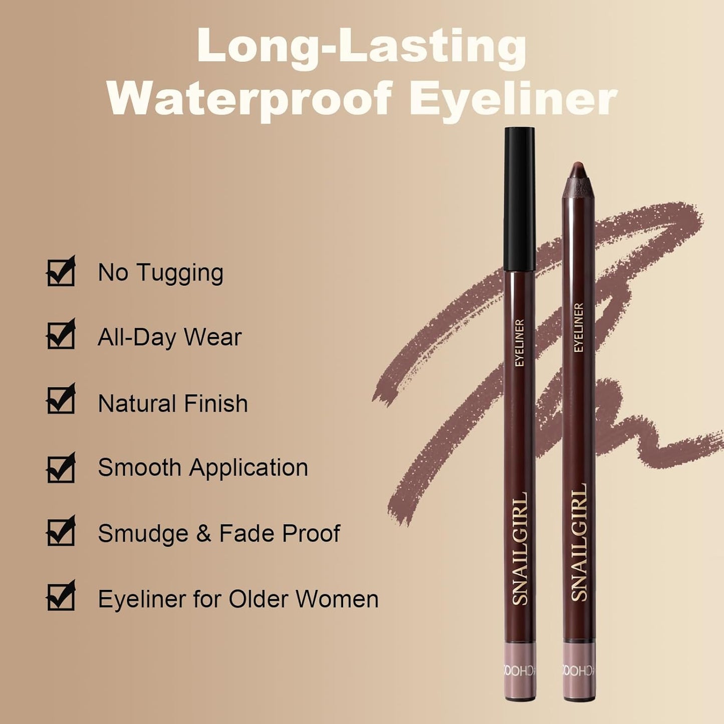 Waterproof Gel Eyeliner Pencil