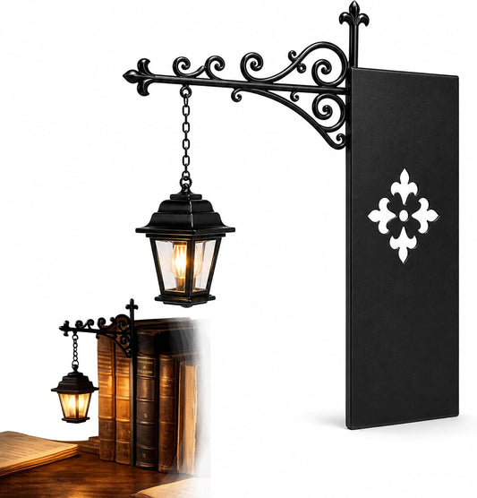 Lantern Bookshelf Lamp