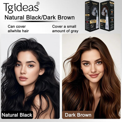 Hair Dye Cream Comb with Natural Plant Extract