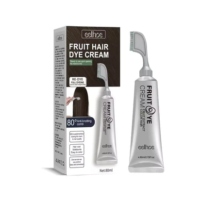 Hair Dye Cream Comb with Natural Plant Extract