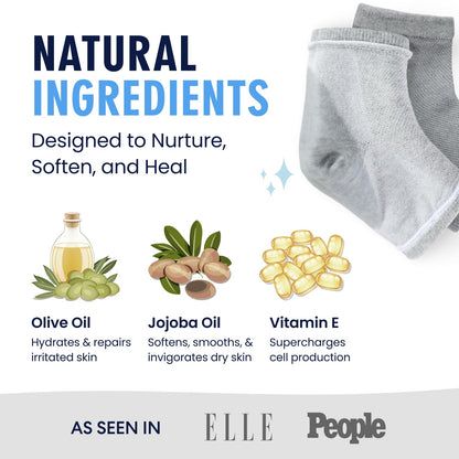 Moisturizing Heel Socks For Cracked Heel Treatment