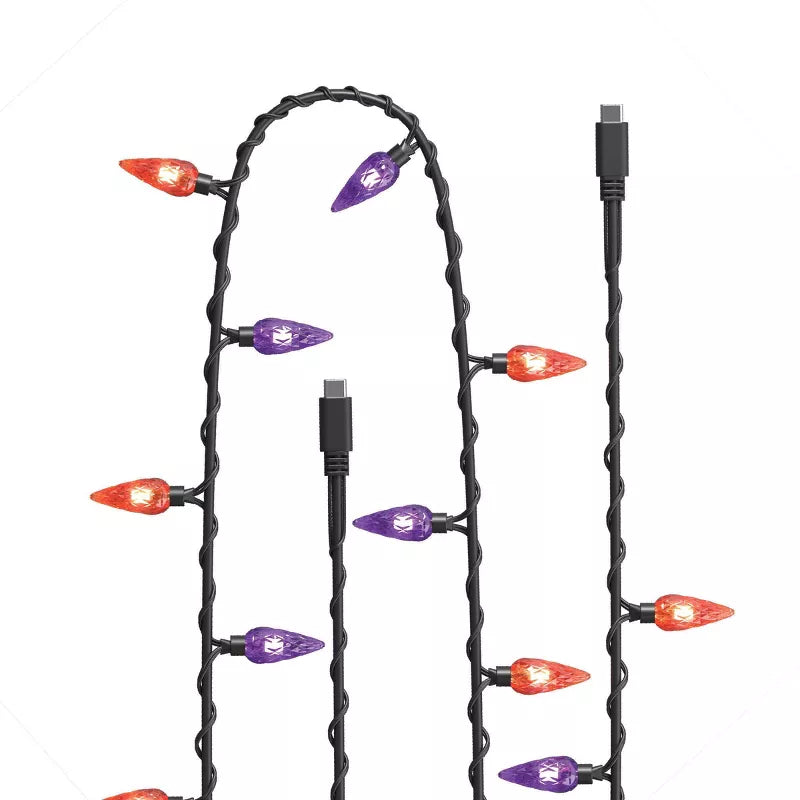 Spooky Light up USB-C Cable