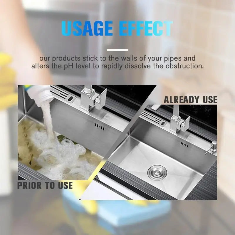 Powerful Sink and Drain Cleaner Powder