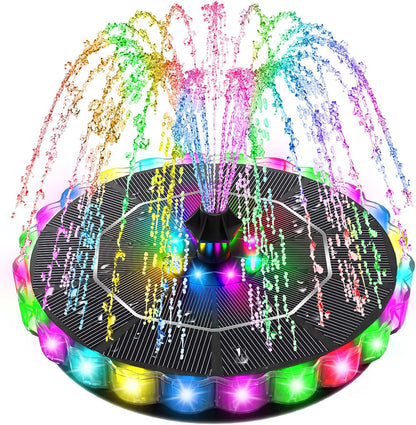 Solar Water Fountain