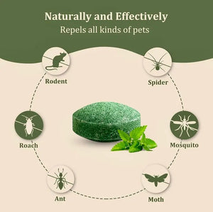 Peppermint Oil Rat Repellent Balls for Home | Pack of 24