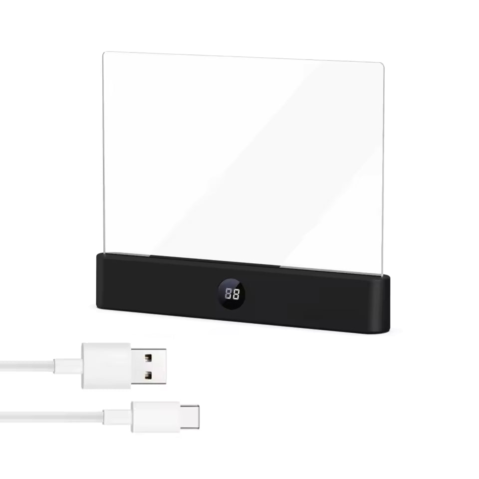 LED Flat Panel Eye Protection Reading Light