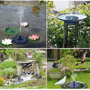 Solar Water Fountain