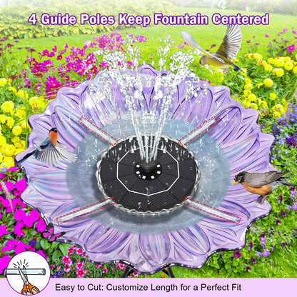 Solar Water Fountain