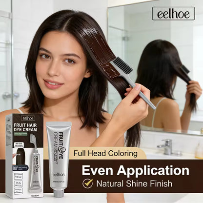 Hair Dye Cream Comb with Natural Plant Extract