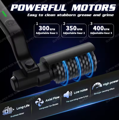 Upgradable Electric Grill Brush