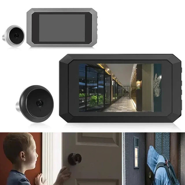 Smart WiFi Peephole Video Camera(Home Security)