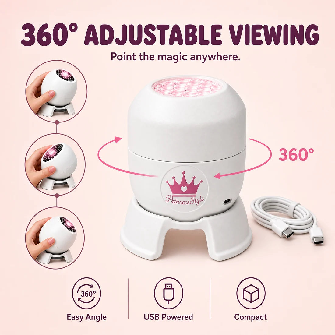 Fastgad™ Princess Projector