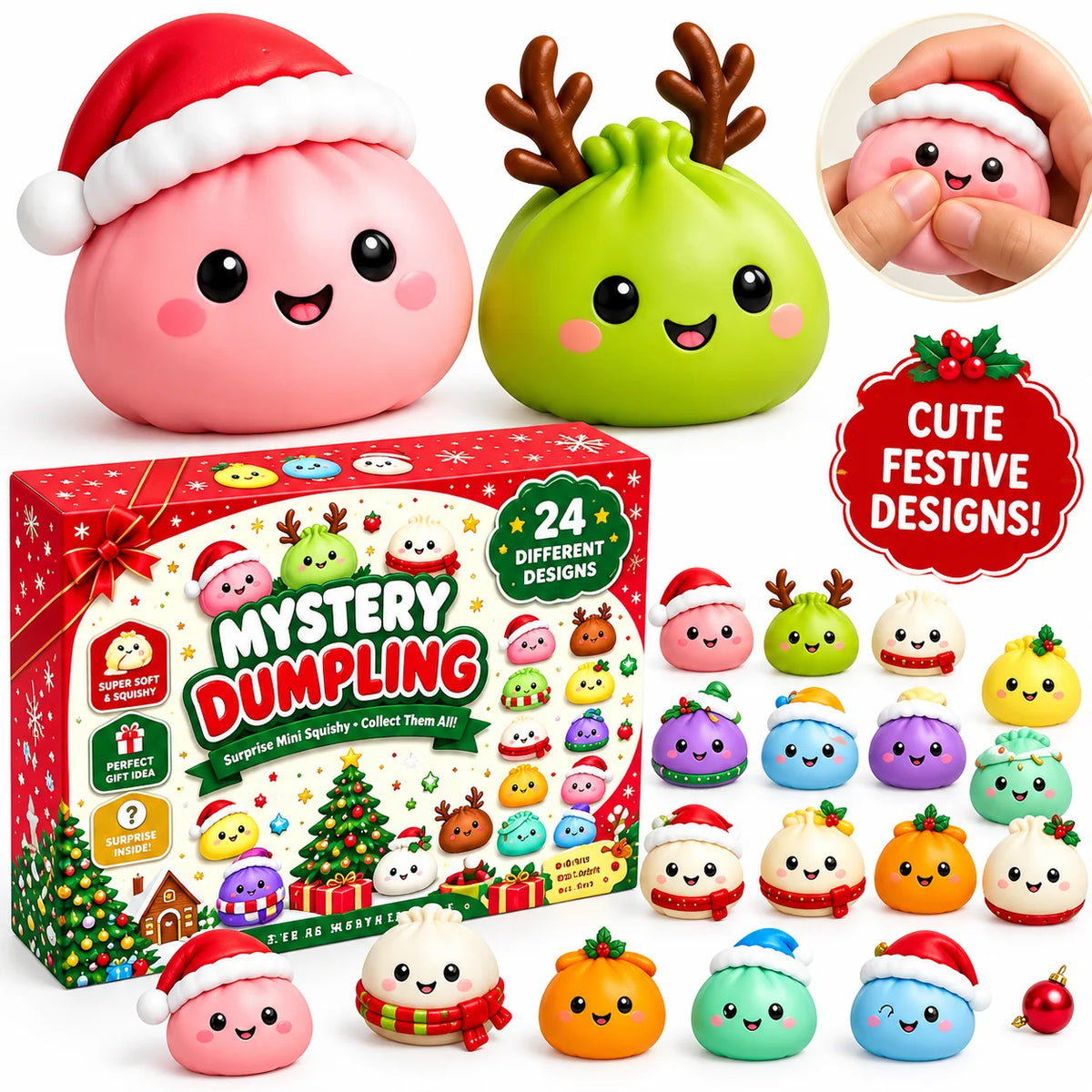 Dumpling Squishies Advent Calendar – FASTGAD