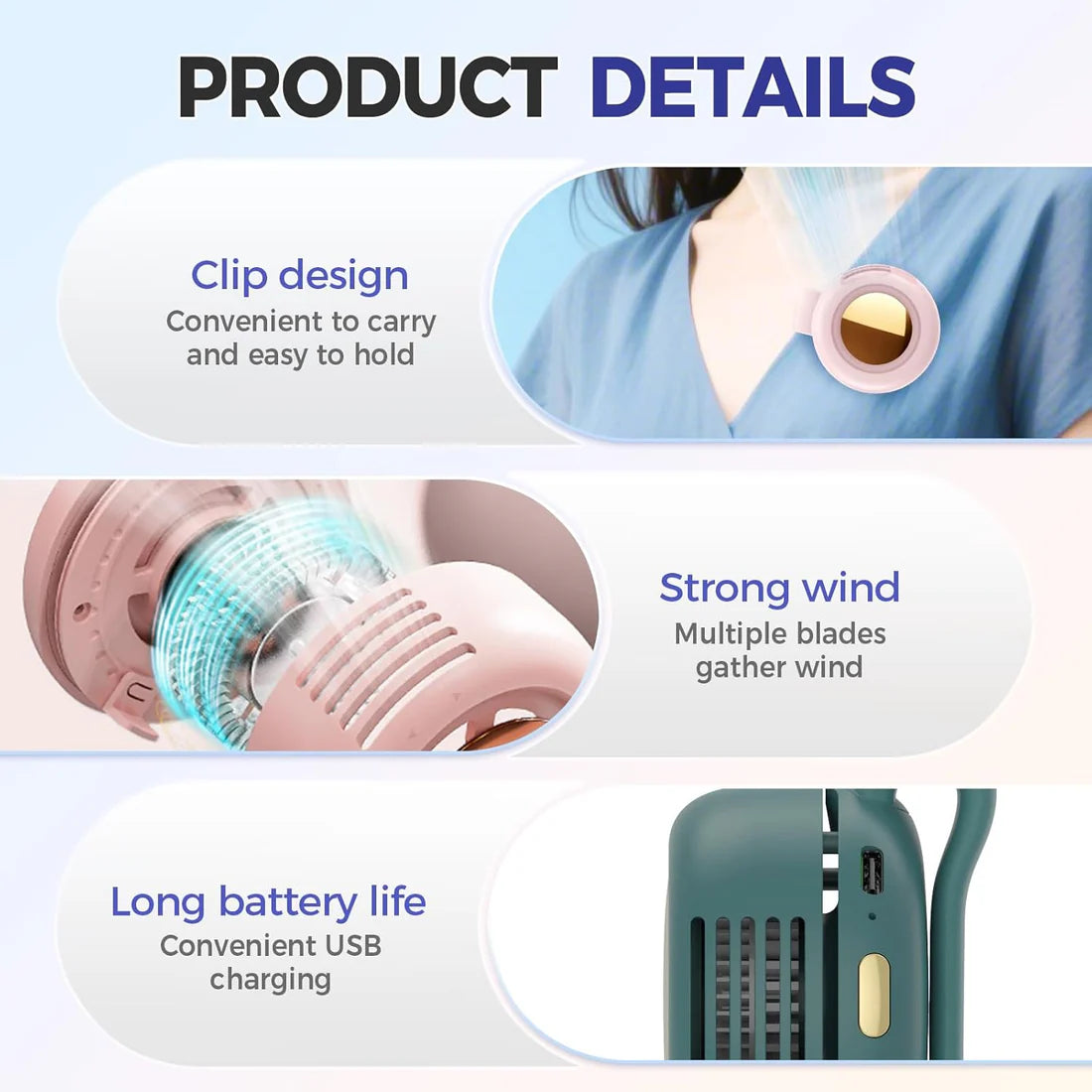 Portable Small Whirlwind Fans